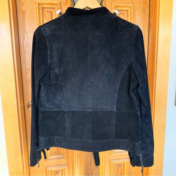 Neutral Zone genuine leather suede jacket coat size S - Picture 3 of 9
